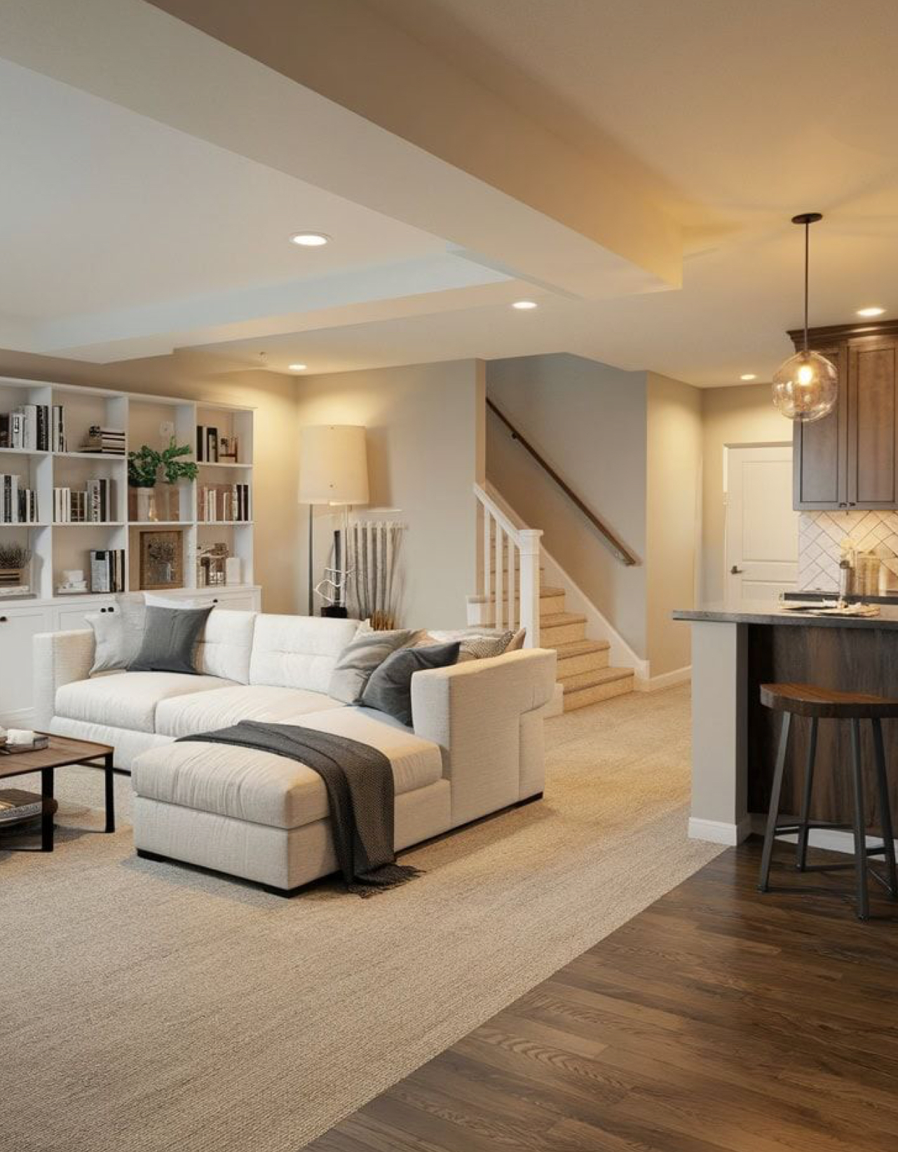 Living Space Basement